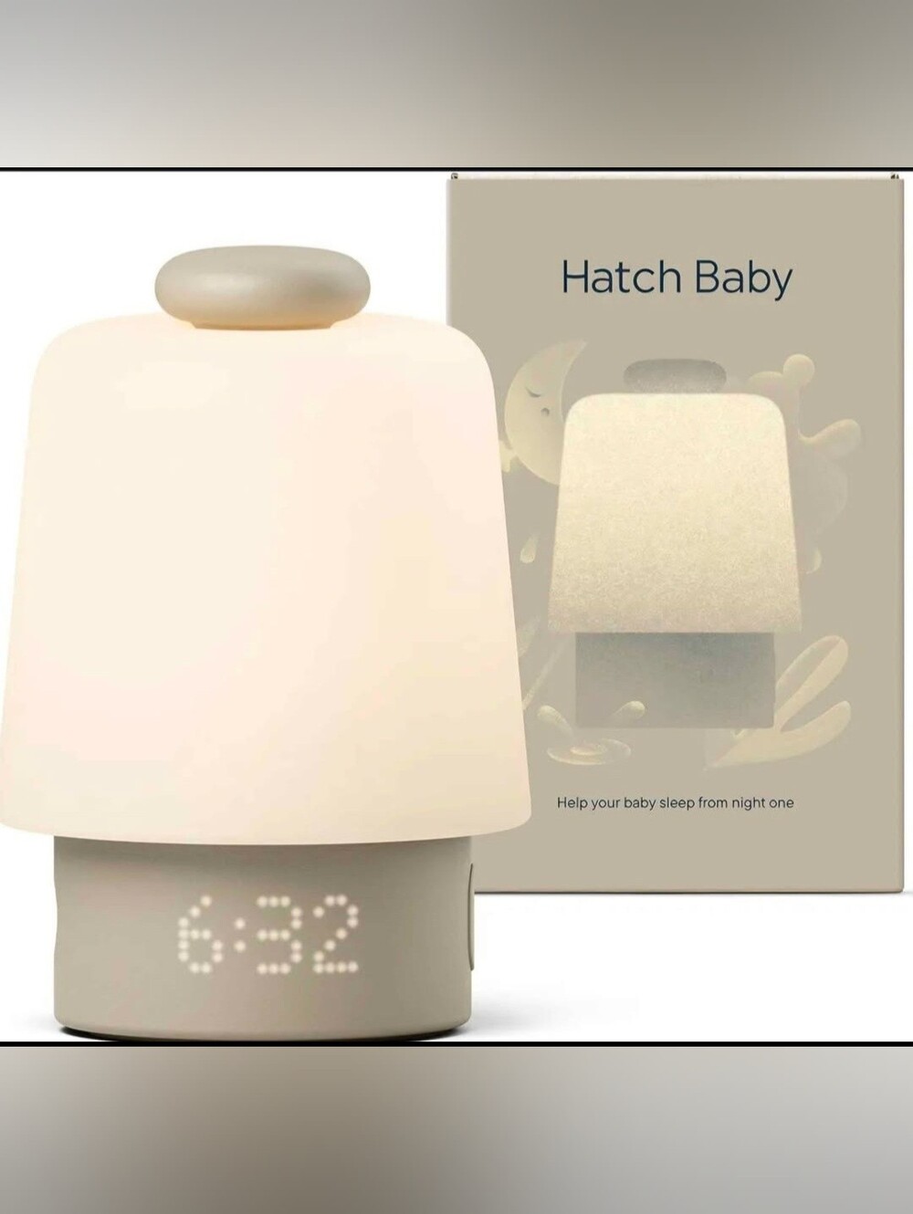 Rest Sound Machine & Night Light - Cream & Mint Available